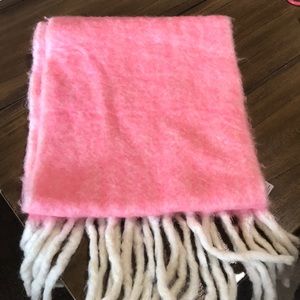 Pink Anthropologie Scarf